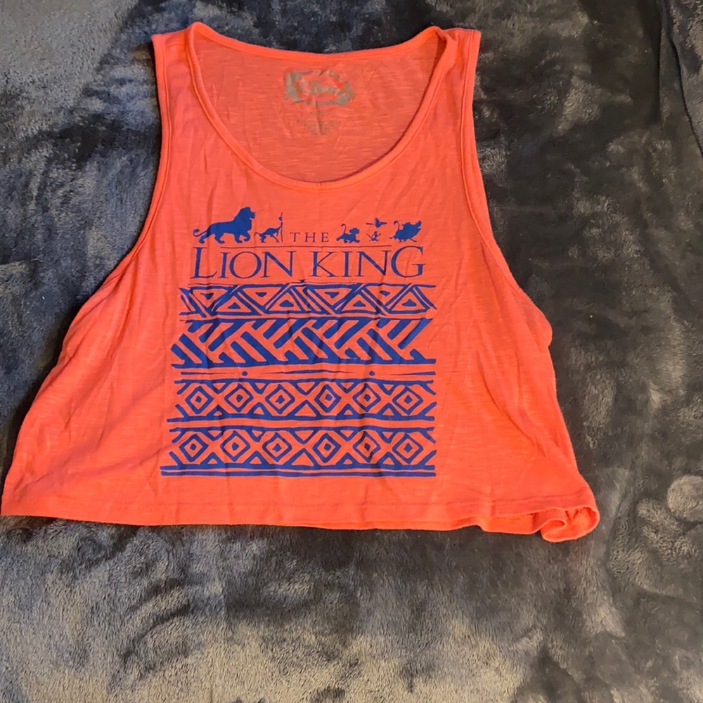 Lion king crop top